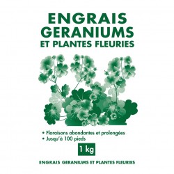 Engrais géraniums et...