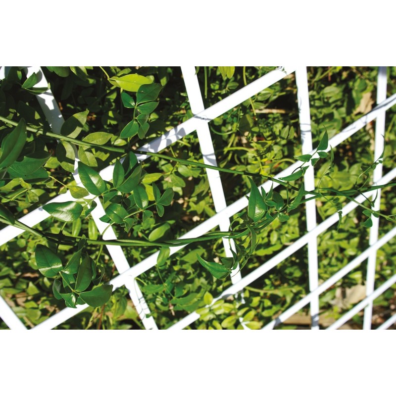Treillis PVC extensible Clôture grillage jardin