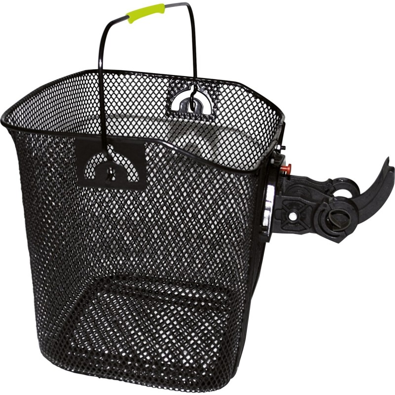 Panier Vélo Pliable Détachable - Support Avant/arrière | Capacité 40kg | Métal Solide