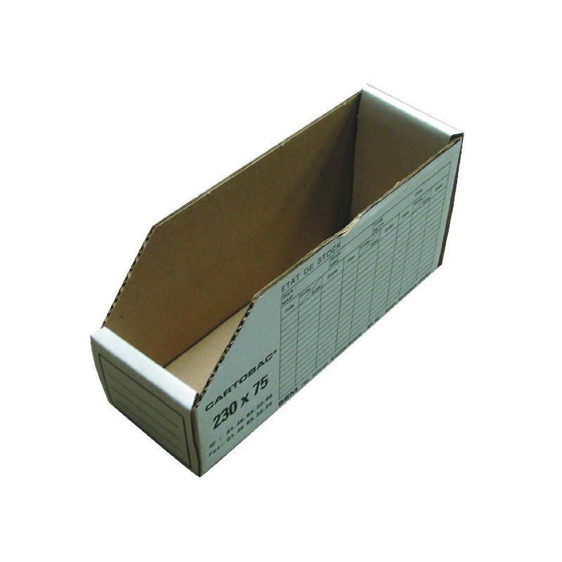 BTE CARTON RANGEMENT          230X 75