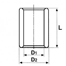 BAGUE CYL.BP 25 20/26/15