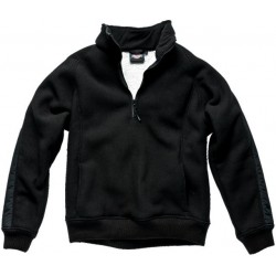 Pull polaire noir taille XXXL 100% polyester