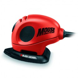 Ponceuse BLACK & DECKER filaire Mouse 55 watts + 15 pi 
