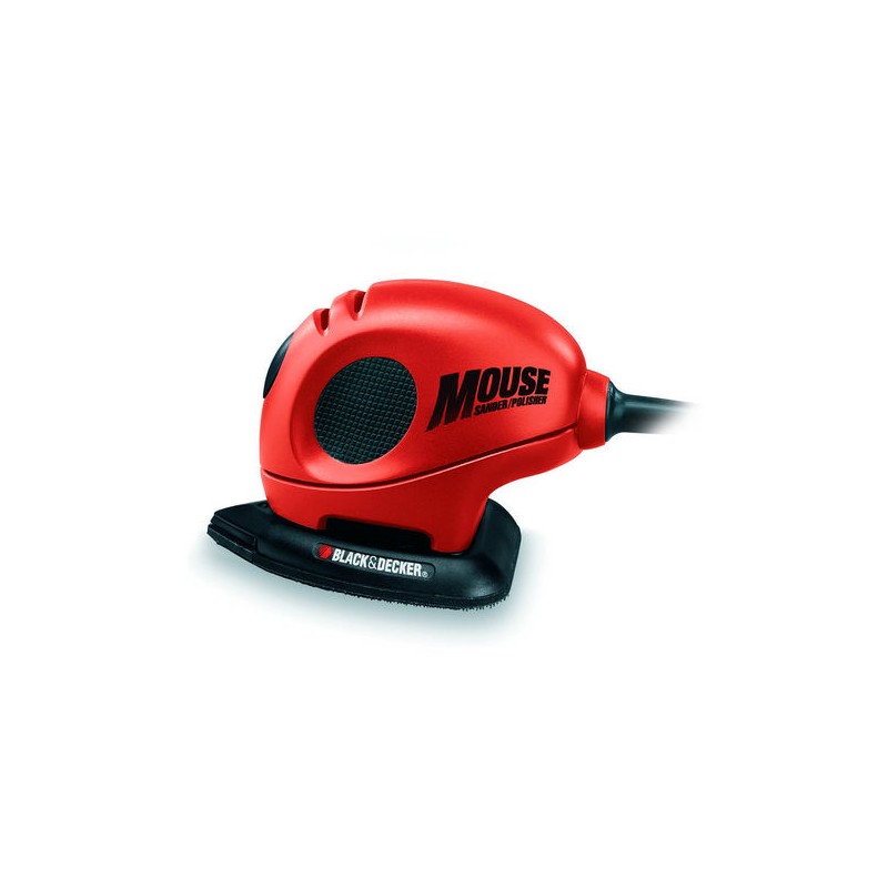 Ponceuse BLACK & DECKER filaire Mouse 55 watts + 15 pi 