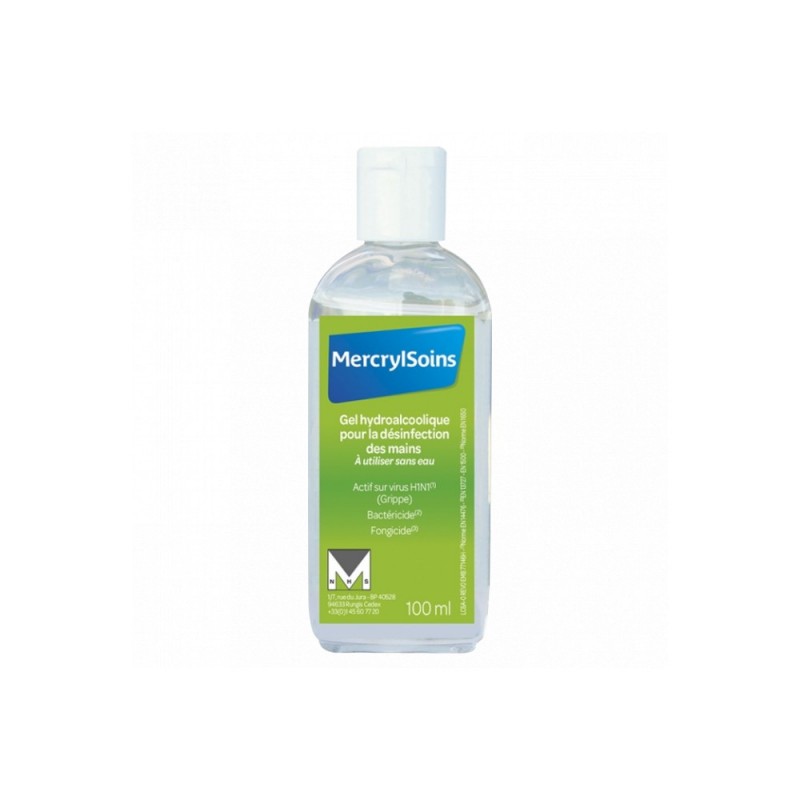 Mercryl soin GeL hydroalcoolique 100ml