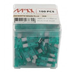 Fusible lame standard 30A longueur 20mm vert pack 100x iMaXX