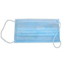 Masques 3 plis anti-projections Norme CE EN149 (boite de 50)