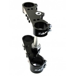 Ponts de fourche KTM SX/SXF 04-12 EXC/EXCF 04-13 20mm Offset Schwarz