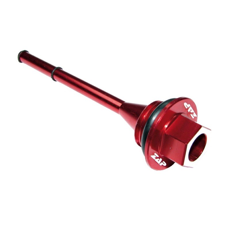 Jauge d'huile CRF450 09- rouge ZAP TECHNIX