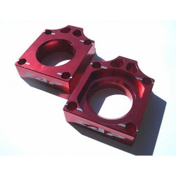 Blocs d'axes CR/CRF rouge ZAP TECHNIX