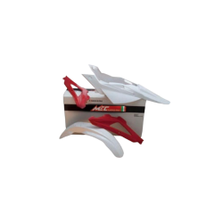 Kit plastique couleur origine blanc/rouge HUSQVARNA