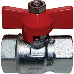 Vanne papillon 1/4 tour f.f 3/8   12x17