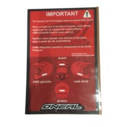 O`Neal Reflective Helmet Sticker