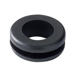 Passe-cloison caoutchouc d19,0mm sachet x 100