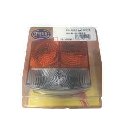 Feu rectangulaire avant droit 2 fonctions 90x90x54 Hella (box)