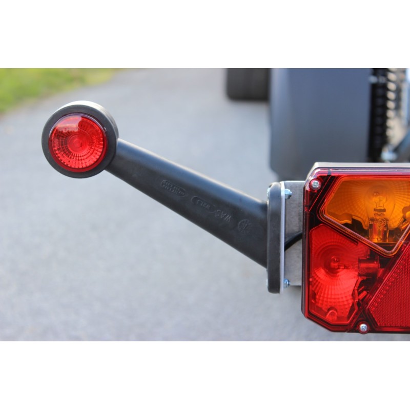 Feux de gabarit + 2 embouts alu rampe de feux