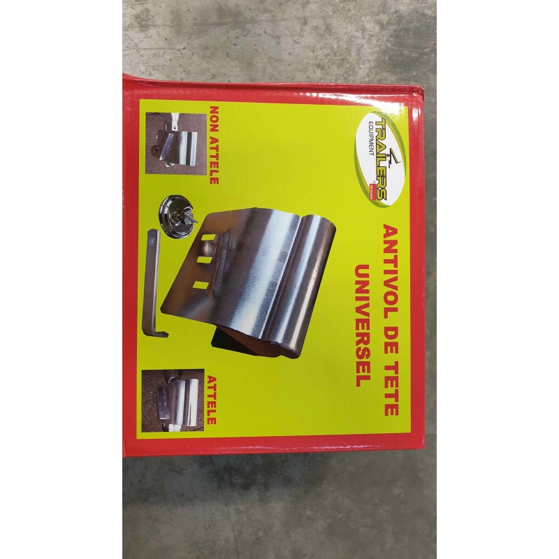 Antivol de tête d'attelage