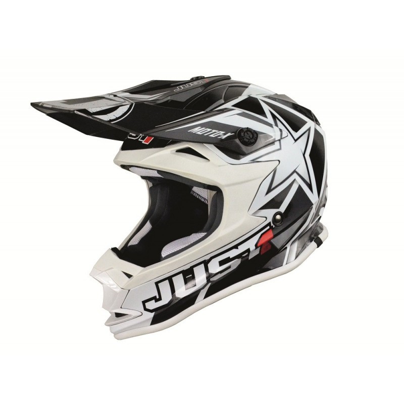 Casque JUST1 J32 Pro Gloss Blanc S / (55-56)