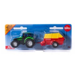 Tracteur + wagon de chargement pottinger