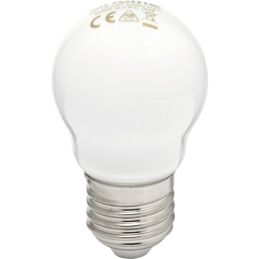 Ampoule LED sphérique à filament - Dhome - E27 - 5 W - 470 lm - 2700 K - Dépolie - Boite
