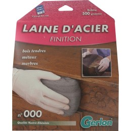 Laine d'acier en boite