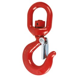 Crochet a linguet de securite