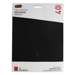 Toile emeri 230 x 280 mm