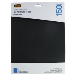 Toile emeri 230 x 280 mm