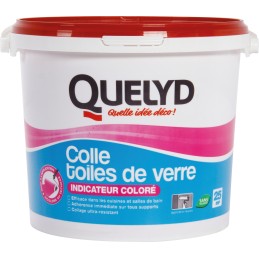 Colle toile de verre indicateur colore