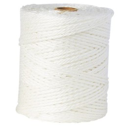 Ficelle polypropylene blanche