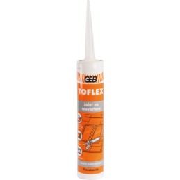 Mastic d'etancheite Toflex - Special couvreur - Contenance 300 ml