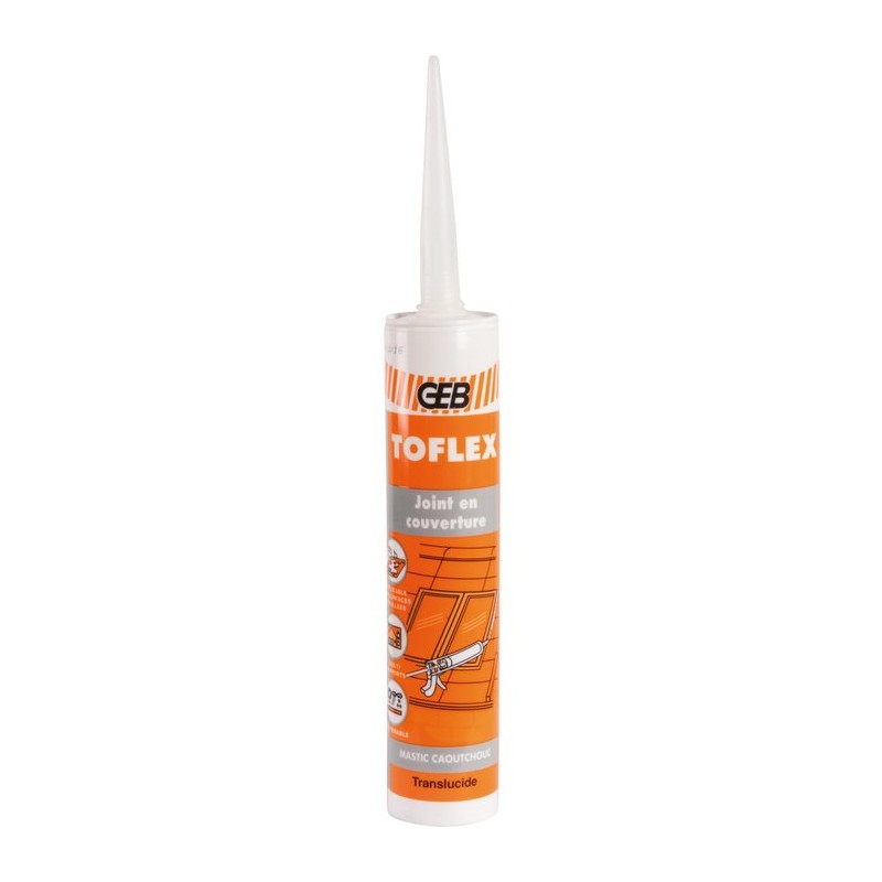 Mastic d'etancheite Toflex - Special couvreur - Contenance 300 ml