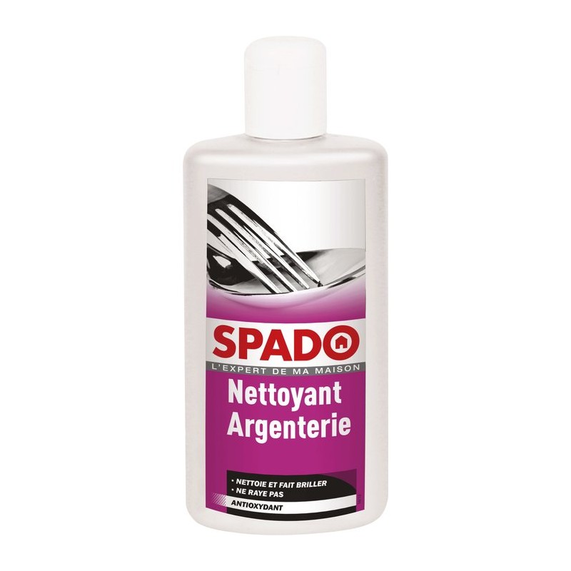 Nettoyant argent et or pour chrome, inox, aluminium – Brillance durable – Nettoyage sans rayures – 250ml – Buhler