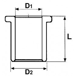 BAGUE CYL.BP 25 C 15/19/20