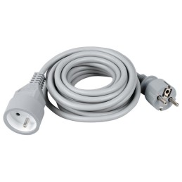 Prolongateur cable souple gris