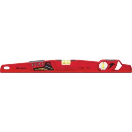 Niveau trapeze aimante bi-matiere