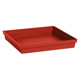Soucoupe plastique carre Toscane