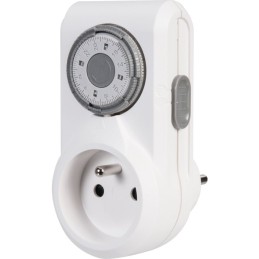 Programmateur menager - Avec fiche 2P+T - Journalier