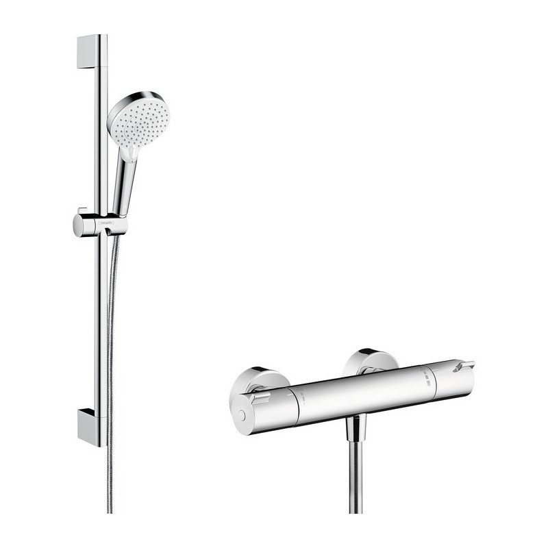 Ensemble de douche combi Crometta Vario - Ecostat 1001 CL