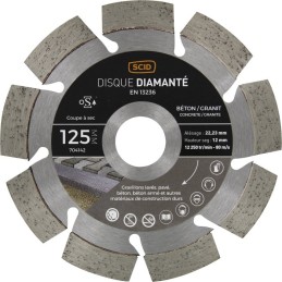 Disque beton granit professionnel