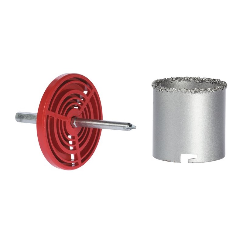 Trepan fixe concretion carbure 