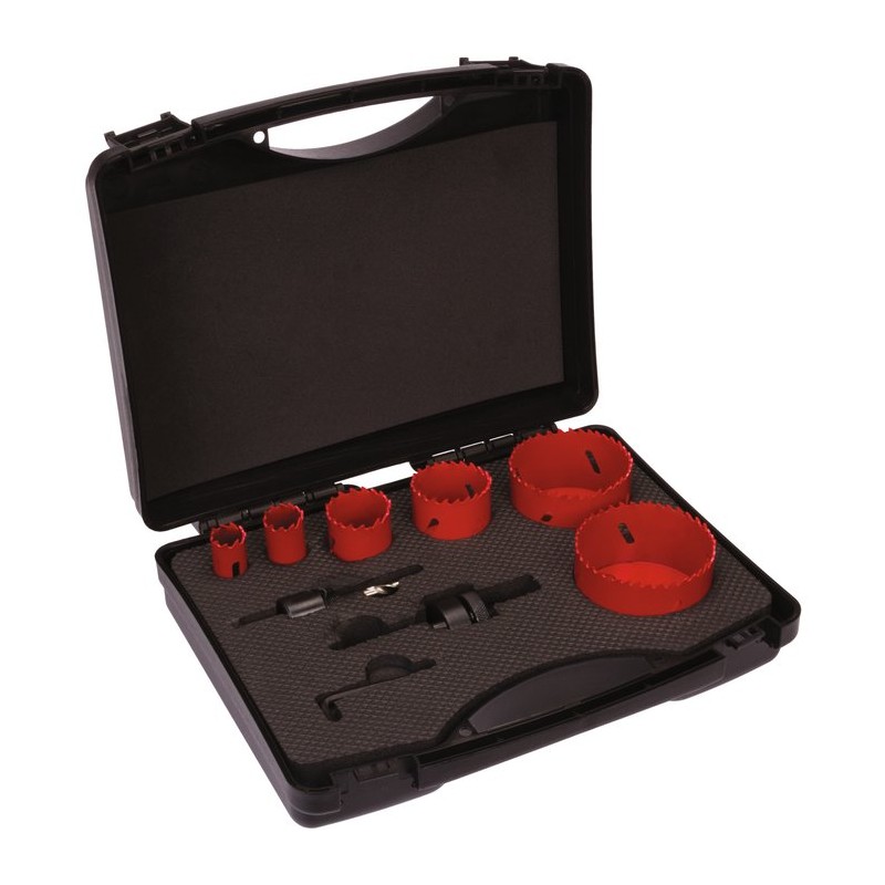 Kit complet trepan HSS bimetal Special electricien