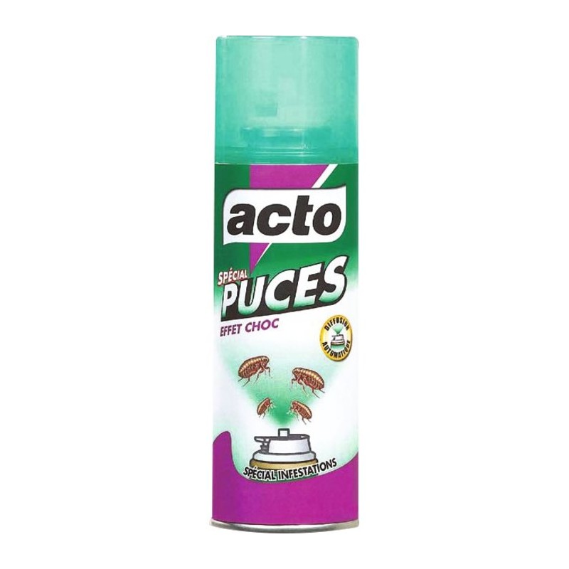 Insecticide action choc puces