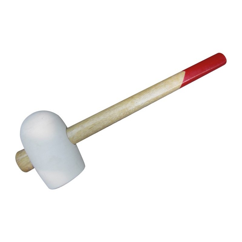 Maillet de carreleur blanc