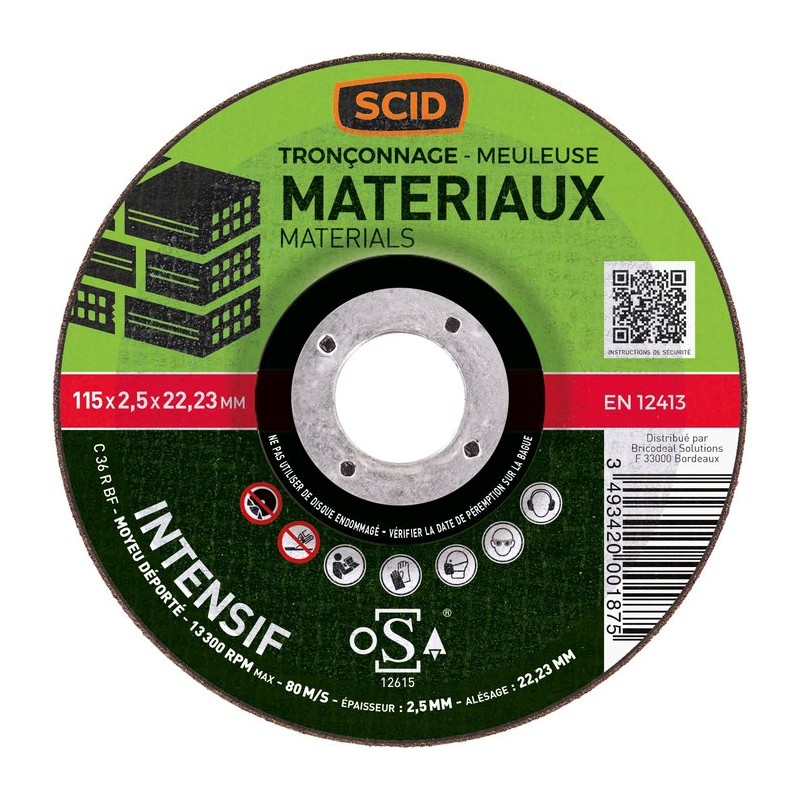 Disque a tronconner professionnel