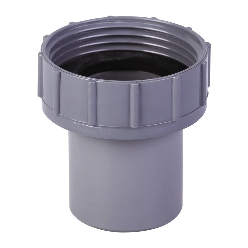 Douille d'evacuation - PVC - Male