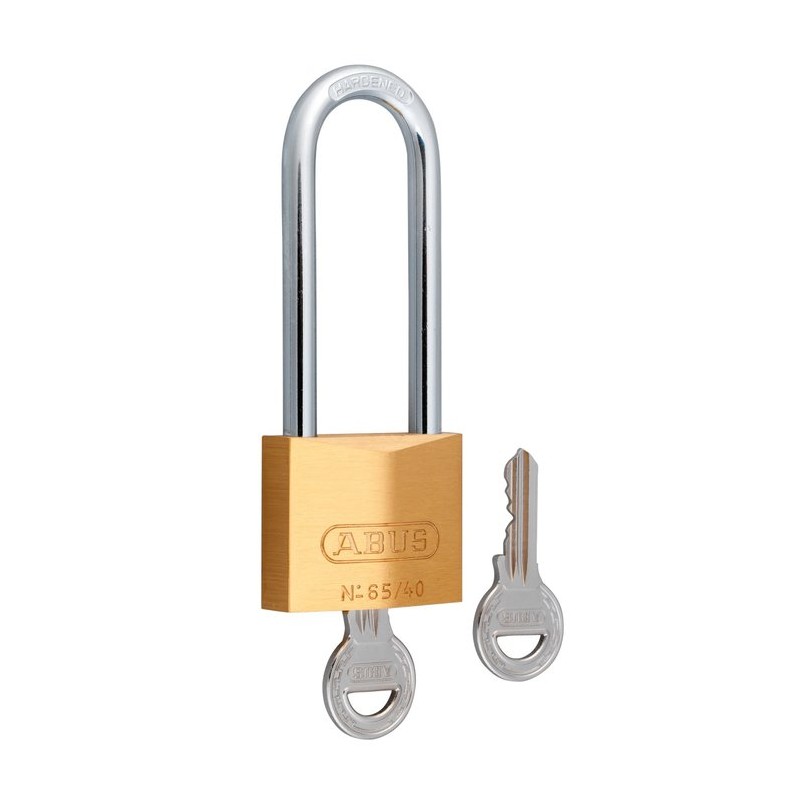 Cadenas laiton massif anse longue serie 65