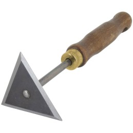 Grattoir peintre triangulaire