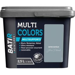 Peinture Batir multi-supports satin soyeux 2,5 l