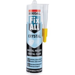 Mastic-colle Fix All Crystal - Translucide